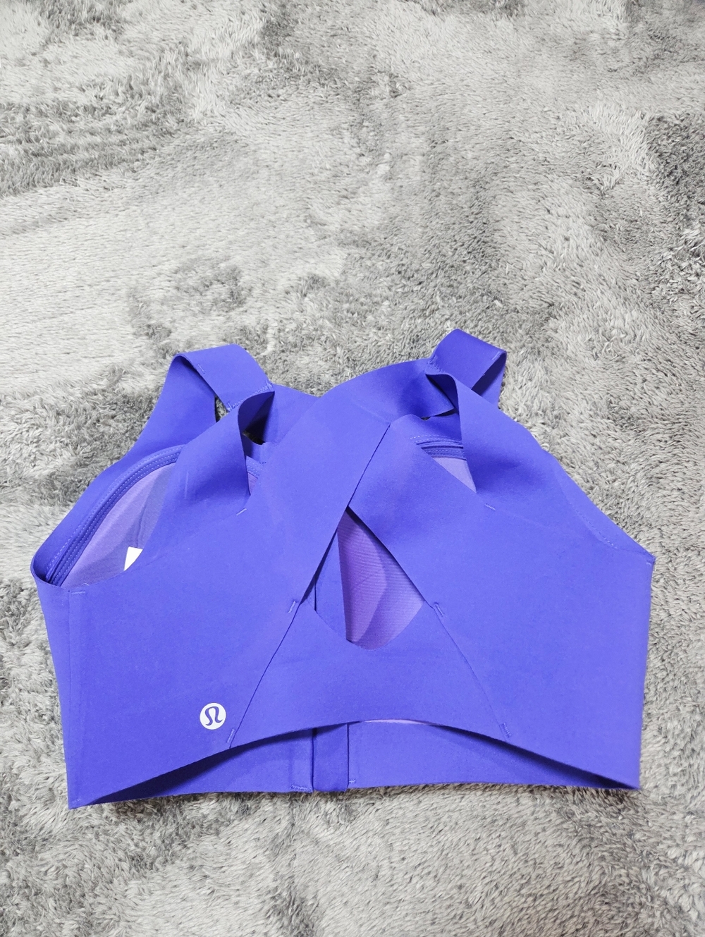 Lululemon Enlite Bra *Zip Front Lazurite Size E32 - Picture 8 of 10
